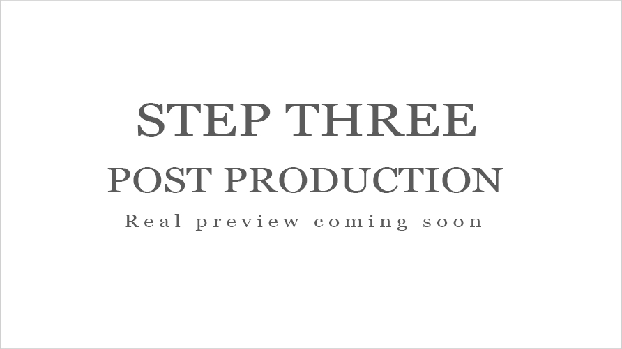 KROK 3: Postprodukcia